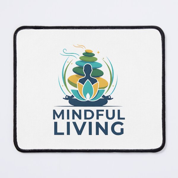 Item preview, BEST SELLER. Mindful Living Calm Mindset USA designed and sold by Gilded Dreams.