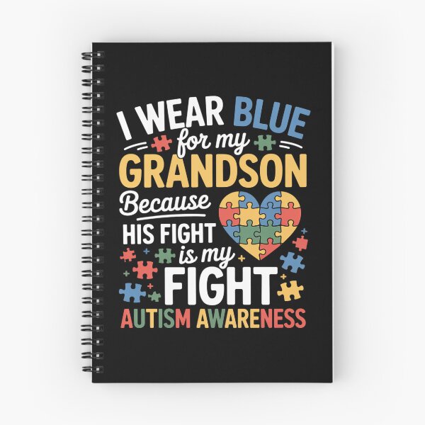 Item preview, Grandma Grandpa I Wear Blue for My Grandson Autism Awareness designed and sold by Rrettgison.