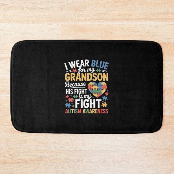 Item preview, Grandma Grandpa I Wear Blue for My Grandson Autism Awareness designed and sold by Rrettgison.