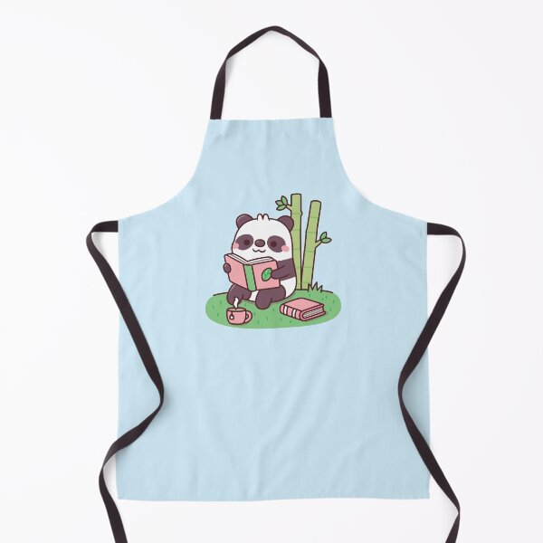Item preview, Cute Panda Reading A Book Near Bamboo Plants designed and sold by rustydoodle.