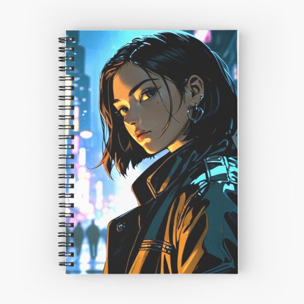 Item preview, Cyberpunk Midnight Girl designed and sold by zerocult.