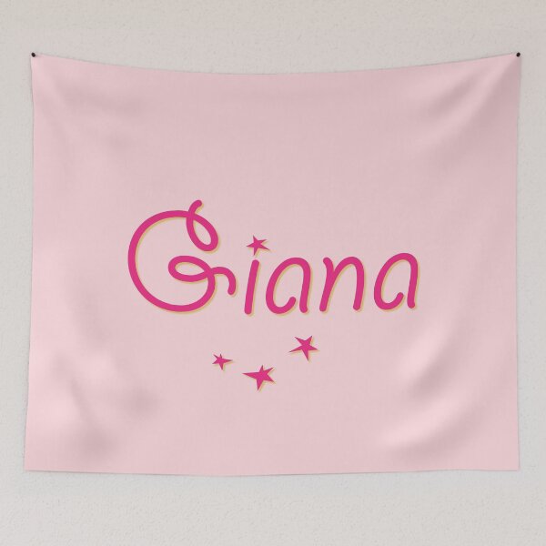 Item preview, My Name is Giana designed and sold by CharlottePlaceArt.