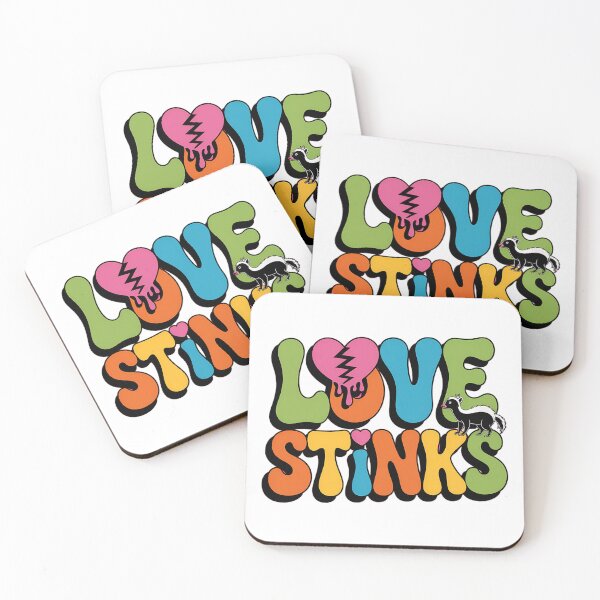 Item preview, Love Stinks Funny Anti Valentine Typography Sarcastic Single Humor Shirt Gift designed and sold by GiftsForge.