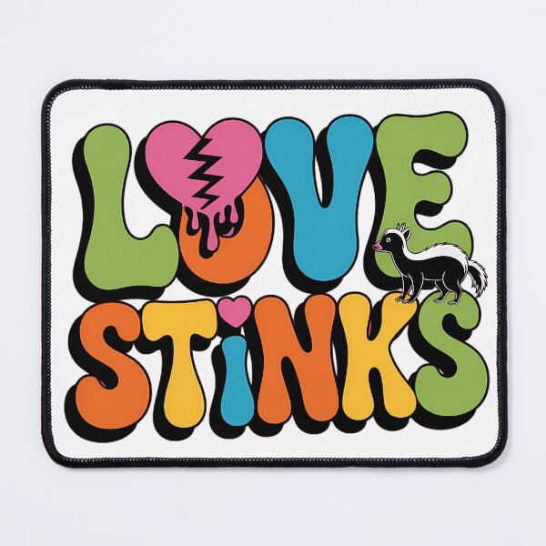 Item preview, Love Stinks Funny Anti Valentine Typography Sarcastic Single Humor Shirt Gift designed and sold by GiftsForge.
