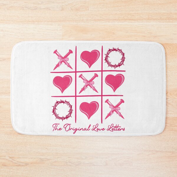 Item preview, Love Tic Tac Toe Nails Hearts Valentine Game Cute Pink Design designed and sold by EvelysEmelia.