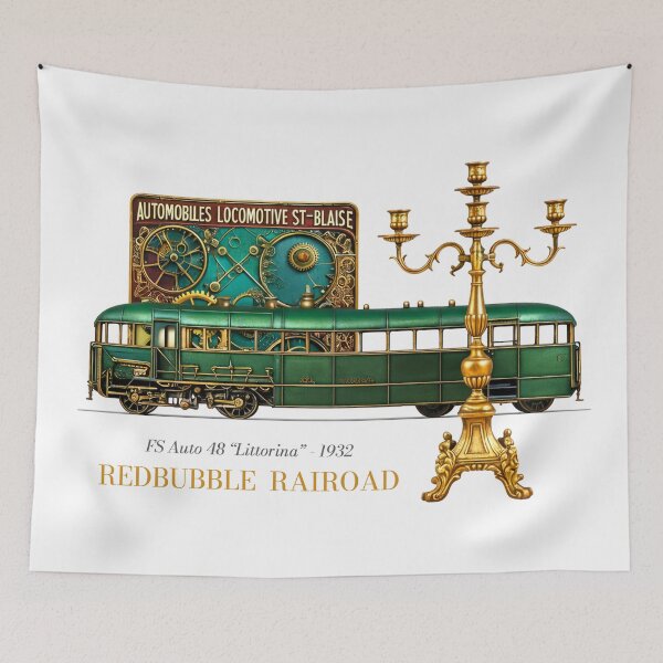 Item preview, REDBUBBLE RAILROAD - FS Auto 48 designed and sold by GalluzziART.