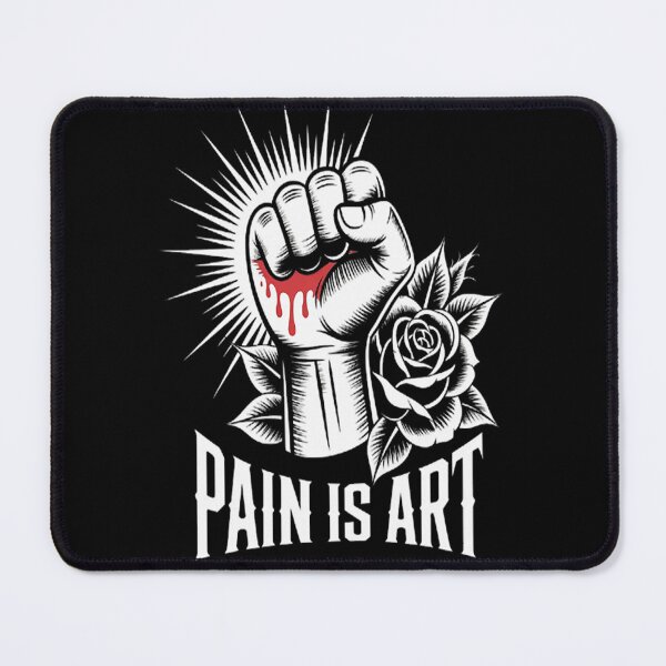 Item preview, Dark Thoughts Emo Rap Clouded Mind Pain Is Art designed and sold by brinbotty.