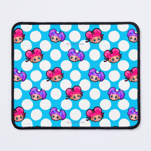 Item preview, Izzy and Dee Adventures - polka dot faces designed and sold by MetroINKbooks.