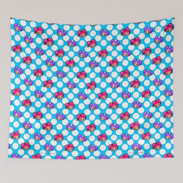 Item preview, Izzy and Dee Adventures - polka dot faces designed and sold by MetroINKbooks.