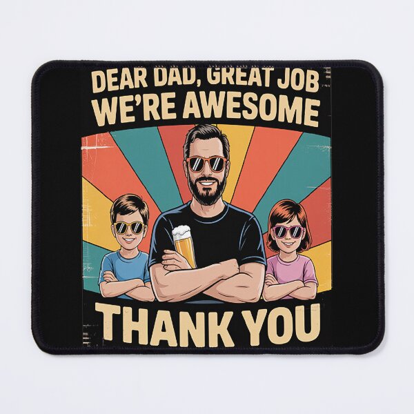 Item preview, Dear Dad Great Job We're Awesome Thank You designed and sold by brinbotty.