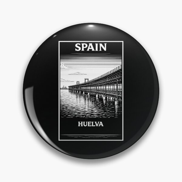 Item preview, Huelva Spain Linocut Style  designed and sold by Thistle-TShop.