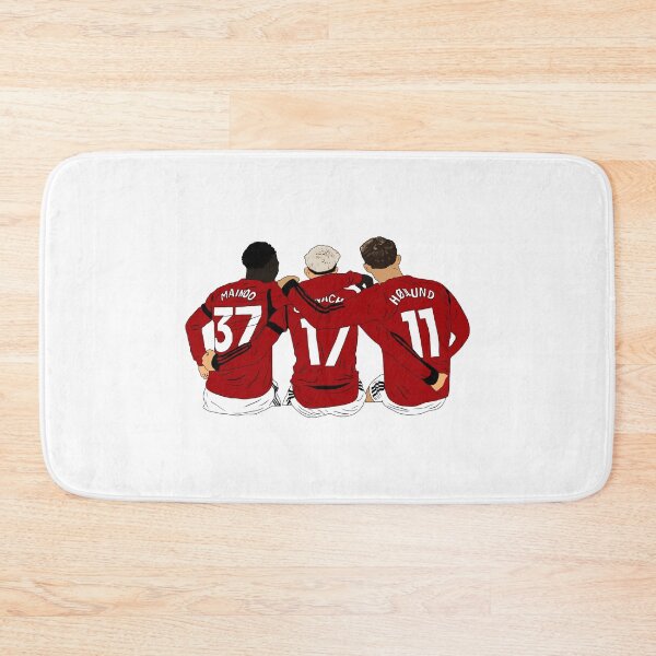 Item preview, Kobbie Mainoo Alejandro Garnacho Rasmus Hojlund United Youth Trinity  designed and sold by Hailieiller.