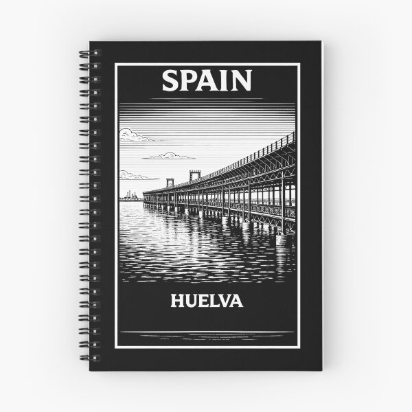 Item preview, Huelva Spain Linocut Style  designed and sold by Thistle-TShop.