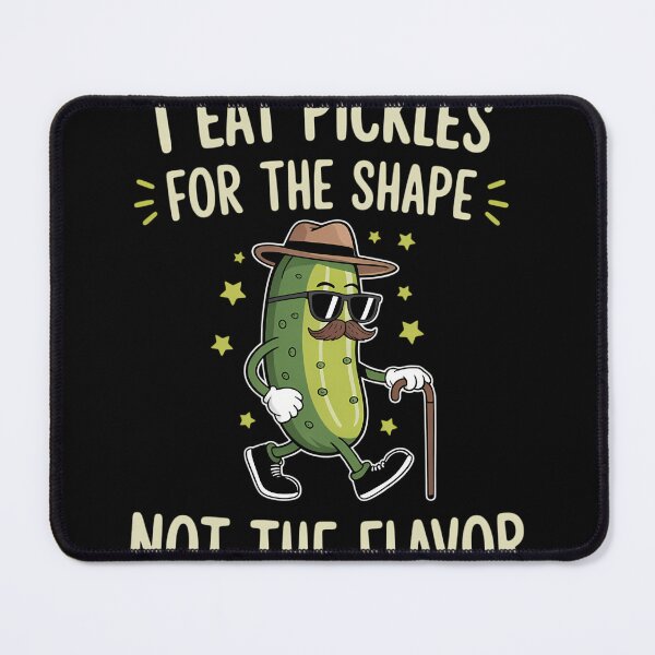 Item preview, Funny Pickle I Eat Pickles For The Shape Inappropriate Meme designed and sold by tiemacopaxer.