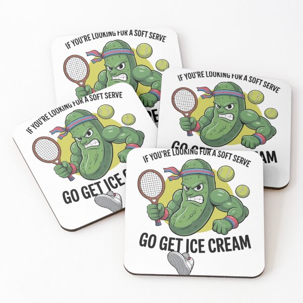 Item preview, Funny Pickleball Lover Pun with a Pickle Playing Pickle Ball designed and sold by tiemacopaxer.