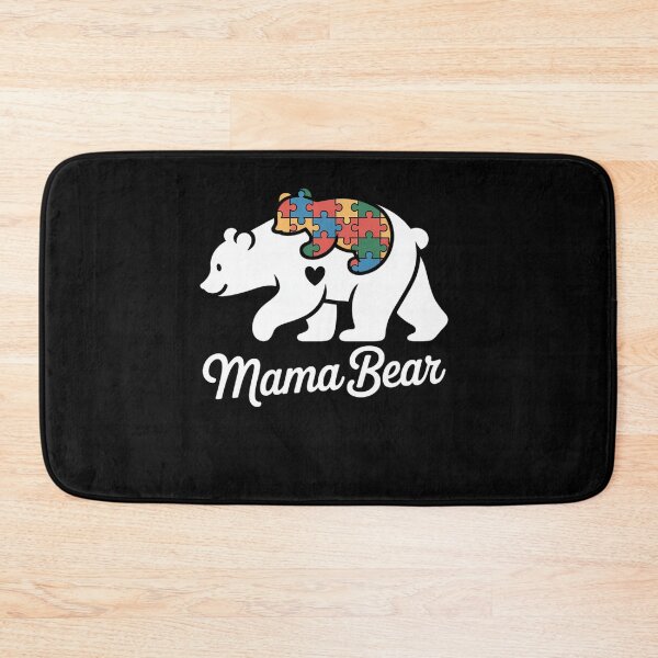 Item preview, Mama Bear Love Support Autism Awareness Bear Family designed and sold by repconomArt.