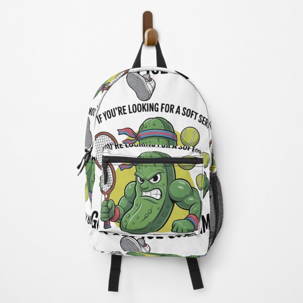 Item preview, Funny Pickleball Lover Pun with a Pickle Playing Pickle Ball designed and sold by tiemacopaxer.