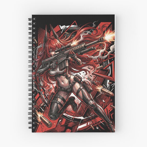 Item preview, Red Hood Nikke Goddess of Victory R Corp Wolf Girl Red Riding Hood Assault Rifle Lone Wolf Fan Art Portrait Poster T-Shirt Sticker Print Gift designed and sold by Senpaiwaves.