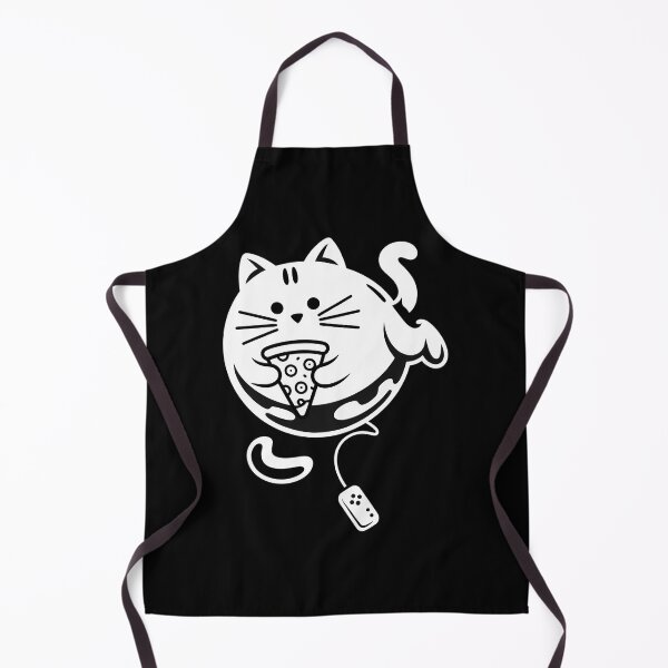 Item preview, Gamer Cat Girl Boy loading Pizza, Headset and Pad designed and sold by tiemacopaxer.