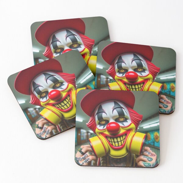 Item preview, “Greasepaint Apocalypse: Fry-Fiend of the Neon Depths” designed and sold by Print Fiction.