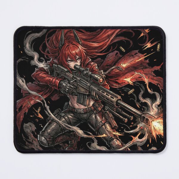 Item preview, Caperucita Roja Nikke Diosa de la Victoria R Corp Chica Lobo Caperucita Roja Rifle de Asalto Lobo Solitario Arte de Fan Retrato Póster Camiseta Pegatina Impresión Regalo designed and sold by Senpaiwaves.