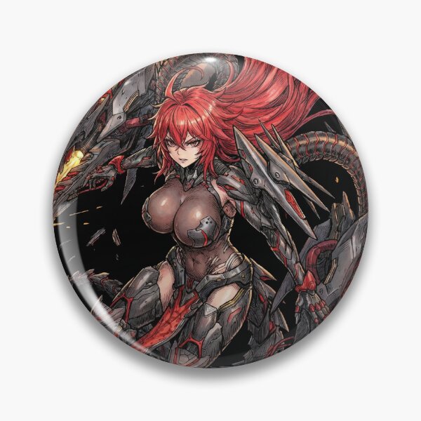 Item preview, Nihilister Nikke Diosa de la Victoria Hereje Chica Dragón Fuego DPS Tirano Clase Señor Supremo Arte de Fan Retrato Póster Camiseta Pegatina Impresión Regalo designed and sold by Senpaiwaves.