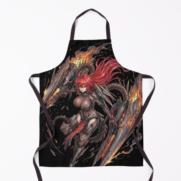 Item preview, Nihilister Nikke Goddess of Victory Heretic Dragon Girl Fire DPS Tyrant Class Overlord Fan Art Portrait Poster T-Shirt Sticker Print Gift designed and sold by Senpaiwaves.