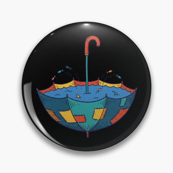 Item preview, Umbrella Aquarium – Cozy Rainy Day Fish Shelter designed and sold by DesignedByMarty.