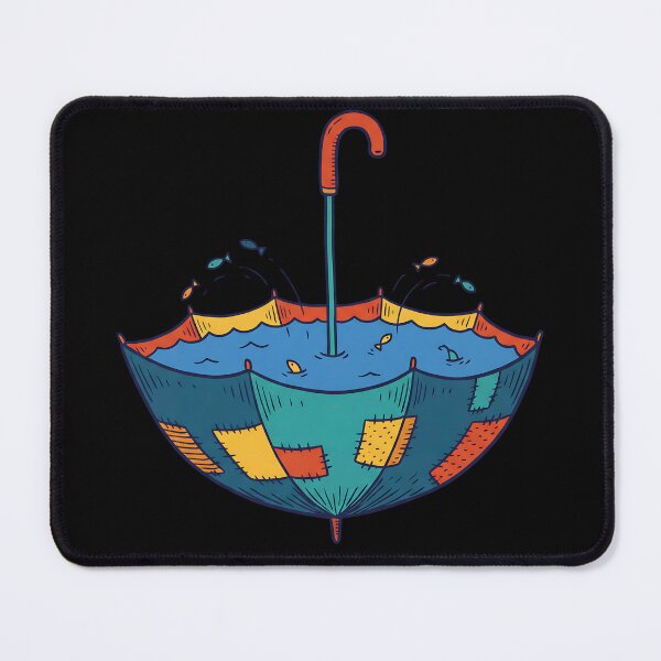Item preview, Umbrella Aquarium – Cozy Rainy Day Fish Shelter designed and sold by DesignedByMarty.