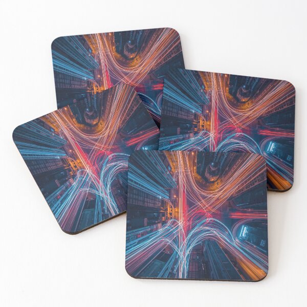 Item preview, Urban Synapse Kinetic Neon Light Explosion designed and sold by Cozyartsss.