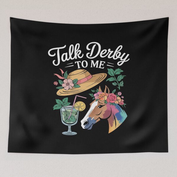 Item preview, Talk Derby To Me Mint Juleps Derby Horse Racing3  designed and sold by KotexTemu.