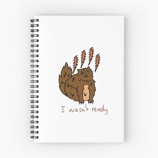 Item preview, I Wasn’t Ready Funny Cat Illustration designed and sold by Baby-Care.