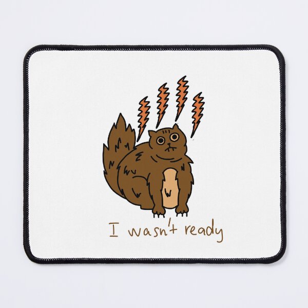 Item preview, I Wasn’t Ready Funny Cat Illustration designed and sold by Baby-Care.