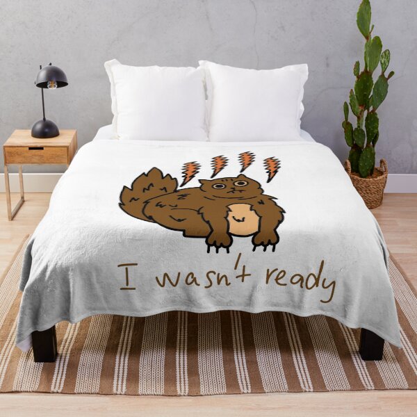 Item preview, I Wasn’t Ready Funny Cat Illustration designed and sold by Baby-Care.