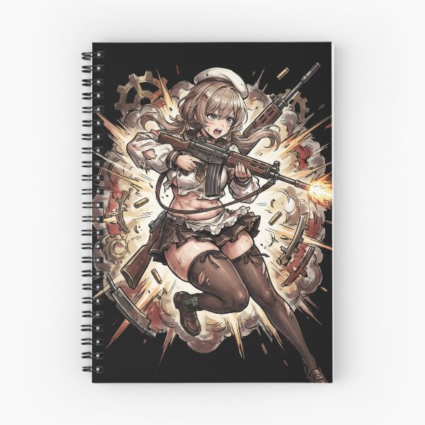 Item preview, Bready Nikke Goddess of Victory Bread Girl Attacker Burst Fire Baker Outfit Fan Art Portrait Poster T-Shirt Sticker Print Gift designed and sold by Senpaiwaves.
