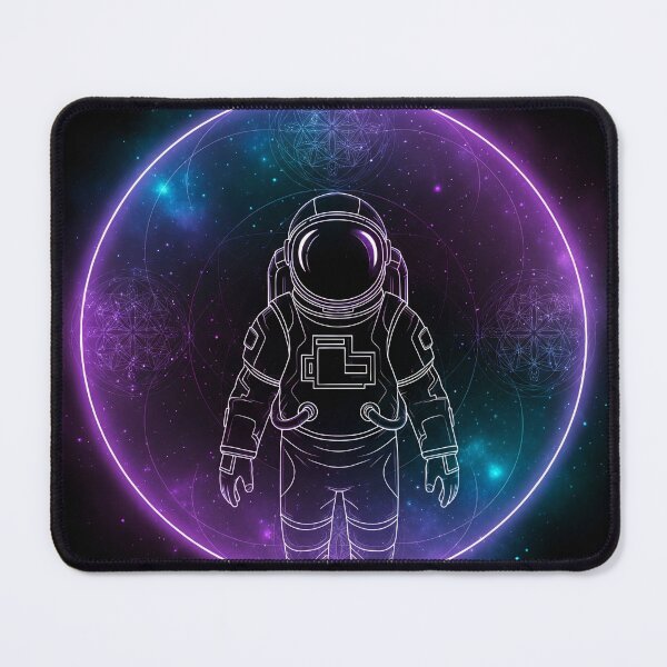 Item preview, Cosmic Astronaut Aura - Sacred Geometry Space Traveler designed and sold by Aura-design-Art.
