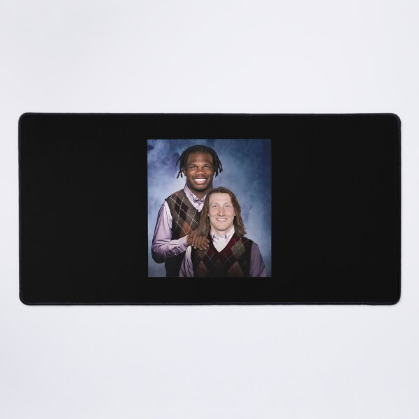 Item preview, Trevor Lawrence Travis Hunter Football Jacksonville StepBrothers designed and sold by Elloodiee.