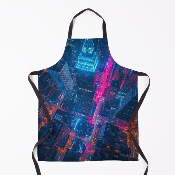 Item preview, Neon Apex Cyberpunk Skyscraper Summit designed and sold by Cozyartsss.