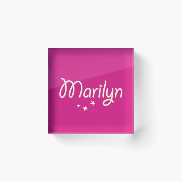 Item preview, My Name is Marilyn designed and sold by CharlottePlaceArt.