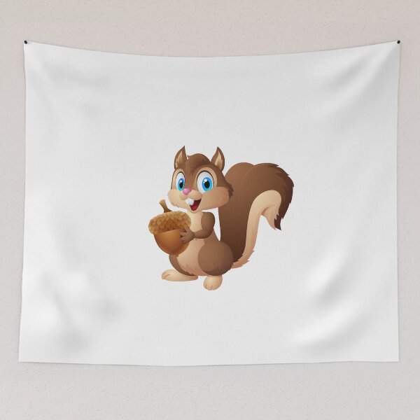 Item preview, Playful Squirrel Illustration – designed and sold by Fouziaart08.