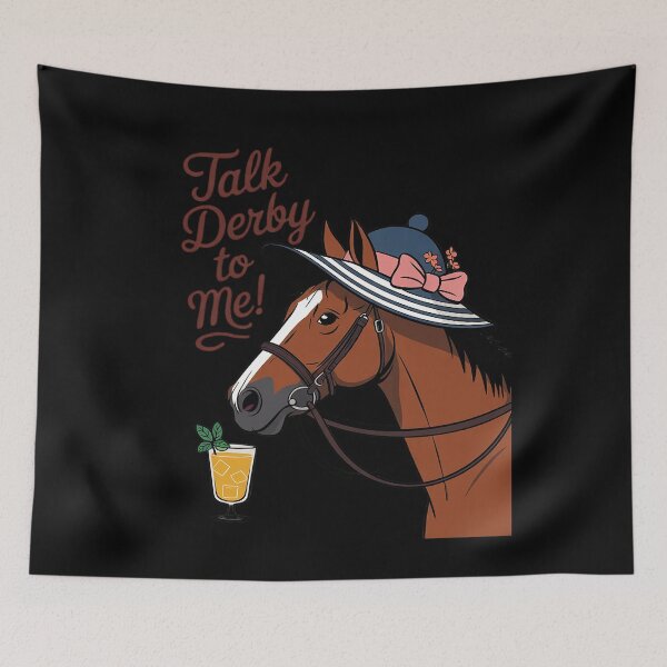 Item preview, Talk Derby to me-mint juleps-Derby Horse Racing  designed and sold by KotexTemu.