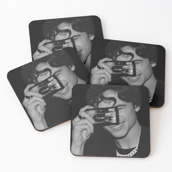 Item preview, Timothée Chalamet Vintage Portrait Art – Candid Film Camera Aesthetic designed and sold by thudoando.
