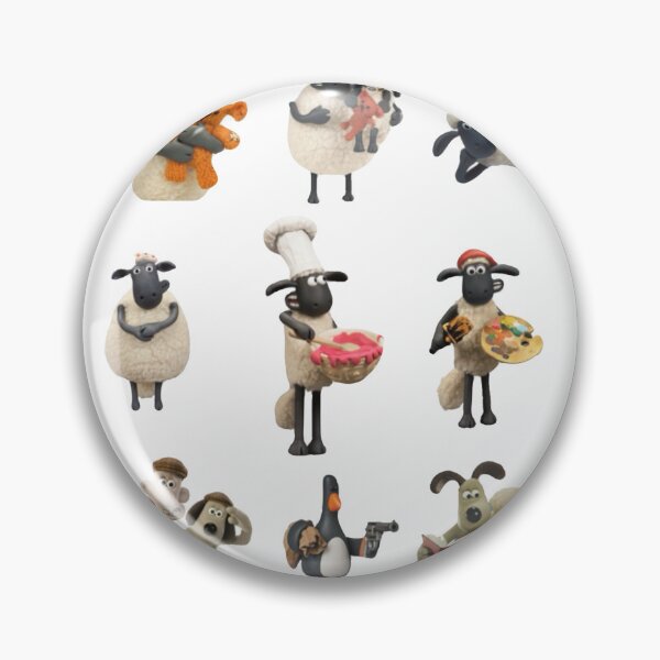 Item preview, shaun the sheep and wallace and gromit designed and sold by jessbuttigiegg.