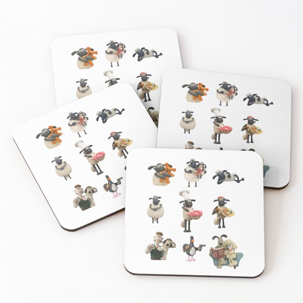 Item preview, shaun the sheep and wallace and gromit designed and sold by jessbuttigiegg.