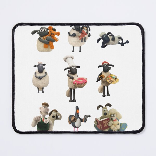 Item preview, shaun the sheep and wallace and gromit designed and sold by jessbuttigiegg.