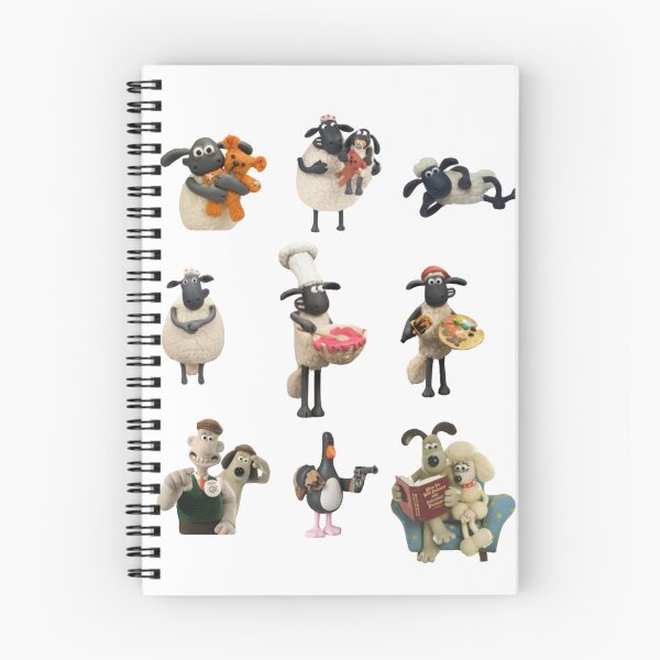 Item preview, shaun the sheep and wallace and gromit designed and sold by jessbuttigiegg.