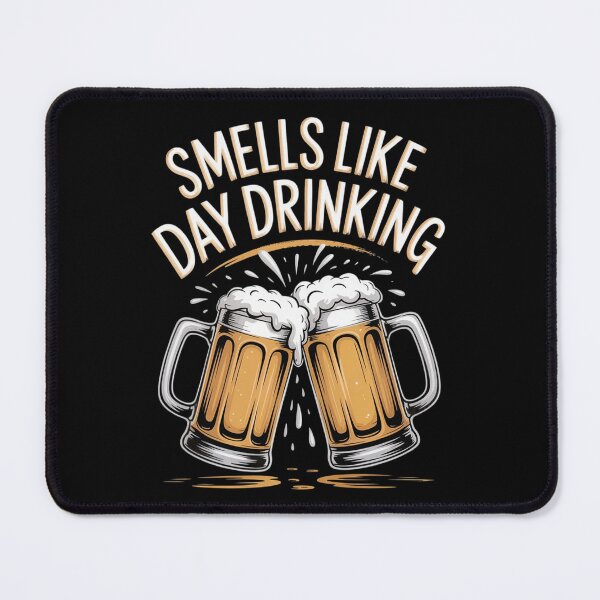 Item preview, Smells Like Day Drinking – Funny Beer Illustration for Party & Weekend Vibes designed and sold by Tomasz Siennicki.