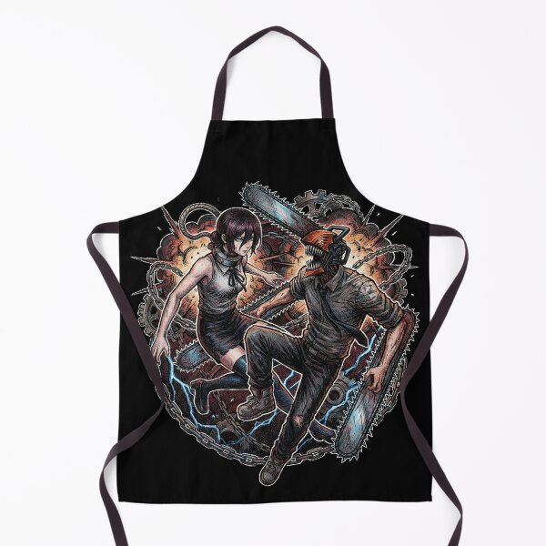 Item preview, Hybrid Boy and Bomb Girl Movie Date Explosion Typhoon Power Chainsaw Devil Fan Art Portrait Illustration Poster T-Shirt Sticker Print Gift designed and sold by Senpaiwaves.