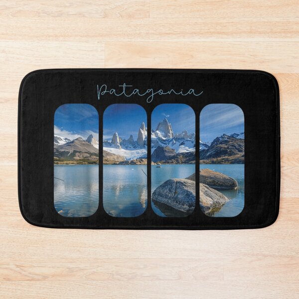 Item preview, Patagonia Mountain Lake Landscape Window Panel Scenic Travel Design designed and sold by JolinChinn.