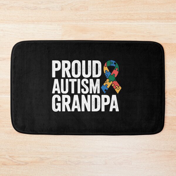 Item preview, Proud Autism Grandpa Band Puzzle Piece designed and sold by repconomArt.